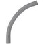 3" 90-Degree Schedule 40 PVC Elbow, 24" Radius