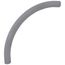 4" 90-Degree Schedule 40 PVC Elbow, 36" Radius