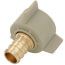 1/2" PEX Crimp x 1/2" NPSM Brass Swivel Adapter (Lead Free)