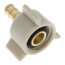 3/8" PEX Crimp x 1/2" NPSM Brass Swivel Adapter (Lead Free)