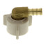 3/8 in. PEX x 1/2 in. NPSM" NPSM Brass Swivel Elbow (Lead Free)
