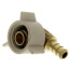 3/8 in. PEX x 1/2 in. NPSM" NPSM Brass Swivel Elbow (Lead Free)