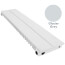 10 ft UF-2 Baseboard Radiator (Glacier Grey)