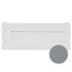 2 ft UF-3 Baseboard Radiator (Runtal Steel - Dark Grey)