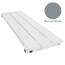 3 ft UF-3 Baseboard Radiator (Runtal Steel - Dark Grey)