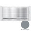 2 ft UF-4 Baseboard Radiator (Runtal Steel - Dark Grey)