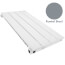 2 ft UF-4 Baseboard Radiator (Runtal Steel - Dark Grey)