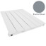 3 ft UF-6 Baseboard Radiator (Runtal Steel - Dark Grey)