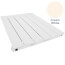 4 ft UF-6 Baseboard Radiator (Cream White)