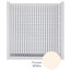 6 ft UF-8 Baseboard Radiator (Cream White)