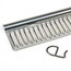 10" Aluminum Ultra-Fin Plates w/ 1/2" Turn Keys, 100 fins (Box of 50 Pairs)