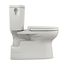 MS474124CUFG#12 Vespin II 1.0 GPF 2-Piece Elongated 1.0 GPF Universal Height Toilet w/ CEFIONTECT & SS124 Softclose Seat, Washlet+ Ready (Sedona Beige)