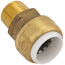 1/2" Sharkbite PVC x 1/2" MNPT Male Adapter