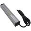 4 Outlet Grey Deluxe Control Power Strip, Lighted Switch, Snap-On Mount, 13" Length (6 ft. Cord)