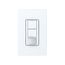 Maestro Dual Circuit Sensor Switch, BAA Compliant, 6A Light/4.4A Fan, 120-277V, Dual 1 Pole, Ground/Neutral Req'd