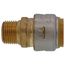3/4" x 1/2" SharkBite Max MNPT Bullnose Adapter, UR138A