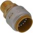 3/4" x 1/2" SharkBite Max MNPT Bullnose Adapter, UR138A