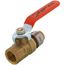 1/2" Push-to-Connect x 1/2" FNPT Adapter SharkBite Max, Quarter-Turn Ball Valve (Lead Free)