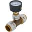 3/4" Pressure Gauge Assembly with SharkBite Max Tee