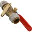 3/4" SharkBite Max Ball Valve with Drain and Mounting Bracket, Quarter-Turn (Lead Free)