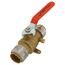 1" SharkBite Max Ball Valve with Drain and Mounting Bracket (Lead Free)
