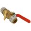 1" SharkBite Max Ball Valve with Drain and Mounting Bracket (Lead Free)