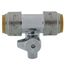 3/4" Sharkbite Max x 3/4" Sharkbite Max x 1/4" Compression Tee Stop (Lead Free)