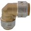1" x 1" SharkBite Max 90-Degree Elbow (Lead Free), UR260A
