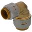 3/4" X 1/2" SharkBite Max 90-Degree Elbow (Lead Free), UR274A