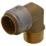3/4" SharkBite x 3/4" MNPT 90-Degree Elbow (Lead Free), UR286A