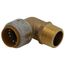 3/4" SharkBite x 3/4" MNPT 90-Degree Elbow (Lead Free), UR286A