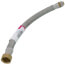 1/2" SharkBite Max X 3/4" FIP Stainless Steel Braided SharkBite Max Water Heater Connector, Lead Free (15" Length)