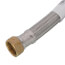 1/2" Sharkbite Max Ball Valve x 3/4" FIP Stainless Steel Braided Water Heater Connector, Lead Free (18" Length)