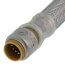 1/2" SharkBite Max X 3/4" FIP Stainless Steel Braided SharkBite Max Water Heater Connector, Lead Free (24" Length)