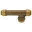 1/2" SB x 1/2" SB x 1/2" FNPT Female Center SharkBite Slip Tee (Lead Free), UR3482A