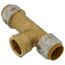 3/4" x 3/4" x 3/4" SharkBite Max FNPT Slip Tee (Lead Free)