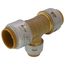 3/4" x 3/4" x 1/2" SharkBite Max Reducing Tee (Lead Free), UR412A
