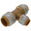 3/4" x 3/4" x 1/2" SharkBite Max Reducing Tee (Lead Free), UR412A