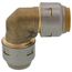 1/2" PB x 1/2" CTS SharkBite Max Transition Elbow (Lead Free), UR4248A