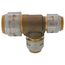 3/4" x 1/2" x 1/2" SharkBite Max Reducing Tee (Lead Free), UR454A
