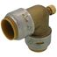 3/4" Sharkbite Max 90-Degree Elbow with 1/8" NPSM Thread Drain/Vent (Lead Free)