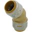 3/4" Sharkbite Max 45-Degree Elbow (Lead Free)