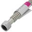 1/2" X 3/4" FIP, 18" Stainless Steel Corrugated SharkBite Max Water Heater Connector with Ball Valve