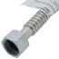 3/4" SBM Flex Connector x 1" FIP Corrugated Water Softener Hose, (24" Length) Stainless Steel