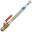 3/4" X 3/4" FIP, 18" Stainless Steel Corrugated SharkBite Max Water Heater Connector with Ball Valve
