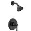 Dartmoor Matte Black Posi-temp Eco-performance Shower Trim, 1.75 Gpm