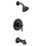 Dartmoor Matte Black Posi-temp Eco-performance Tub And 4" Shower Trim, 1.75 Gpm, T2183EPBL