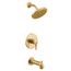 Cia Brushed Gold Eco Performance 1 Function Tub And Shower Trim, 1.75 Gpm, UT2263EPBG