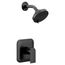 Genta Lx Matte Black Eco Performance M-core 4 Port Shower Trim, 1.75 Gpm, UT2472EPBL