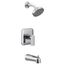 Genta Lx Chrome Eco Performance M-core 4 Port Tub And Shower Trim, 1.75 Gpm, UT2473EP